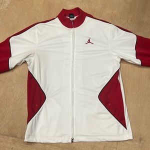 LIKE NEW VINTAGE JORDAN JUMPMAN VARSITY RED JACKET MENS L